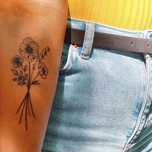 Tattoo uploaded by Martín pescador • Hibiscus 🌺. Thanks Antonia! . . . . .  . . . #tattoo #blackwork #blackworkchile #blackink #blxckink #chiletatuajes  #tattoochileno #onlyblackart #flower #wip #organictattoo #botanicaltattoo  #floraltattoo #flowertattoo #