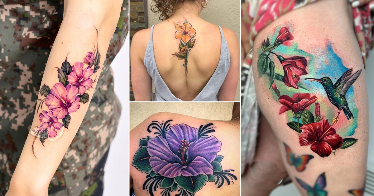Tip 96+ about hibiscus flower tattoo unmissable - in.daotaonec