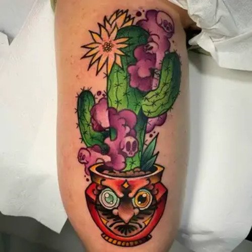 Cactus Tattoo Meaning 21