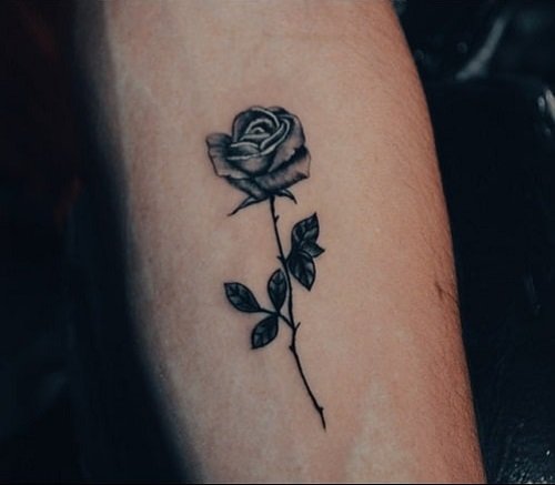 rose tattoos for men 3