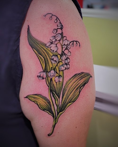 Lily of the Valley Tattoo 31