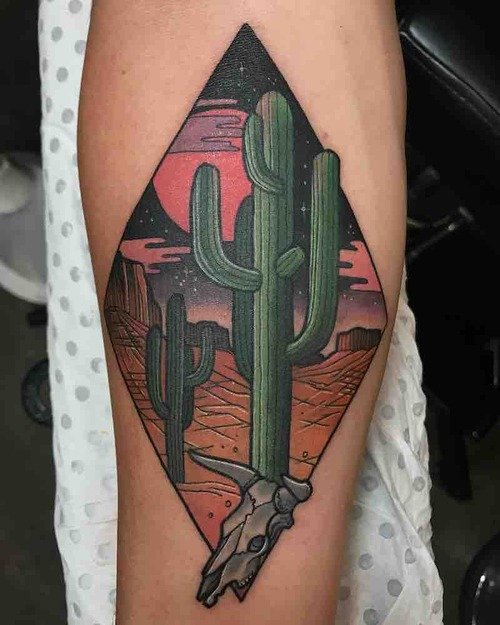 Cactus Tattoo Meaning 31