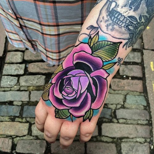 rose tattoos for men 32
