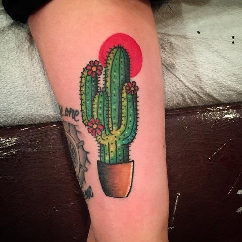 Cactus Tattoo Meaning 33