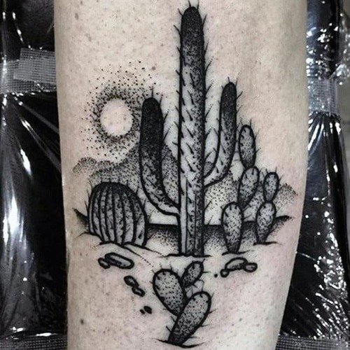 Cactus Tattoo Meaning 35
