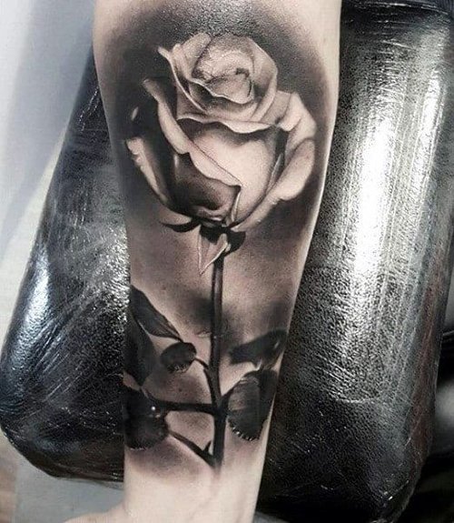 rose tattoos for men 7