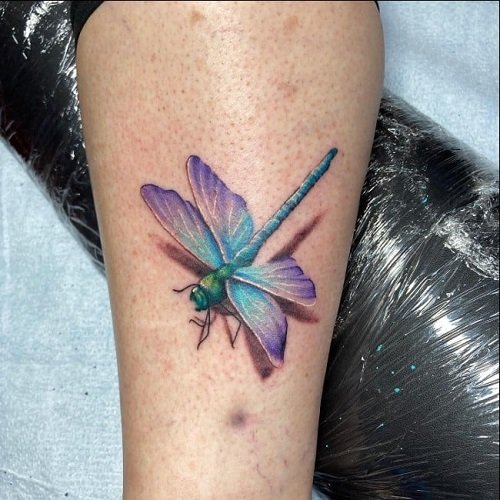Dragonfly Tattoo Meaning 46