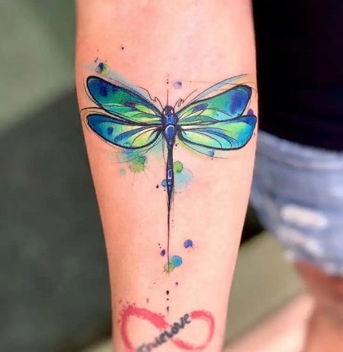 Dragonfly Tattoo Meaning 14