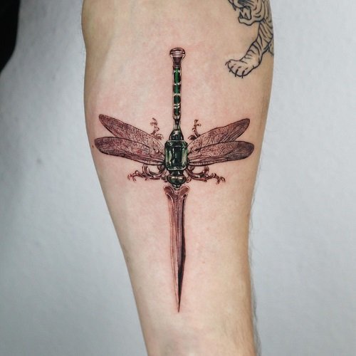 Dragonfly Tattoo Meaning 18