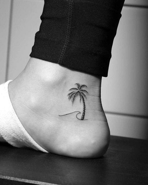 palm tree tattoo 5