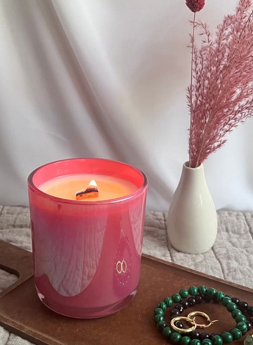 Burn Candles Made from Natural Soy or Beeswax
