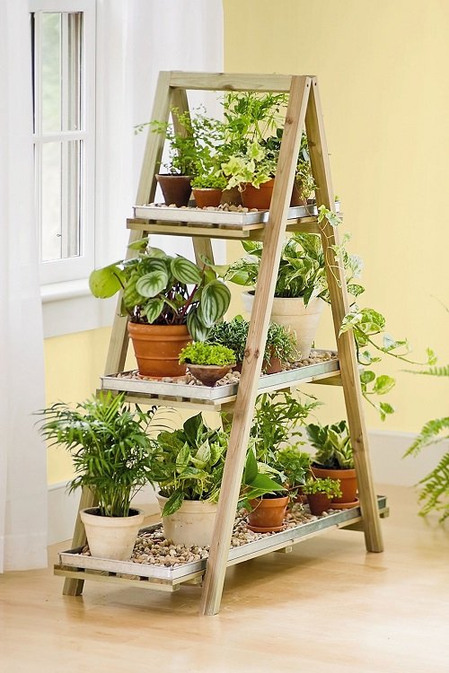 Indoor Plant Stands for Multiple Plants 23
