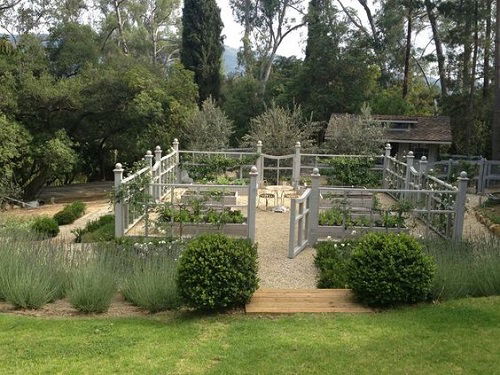Vegetable Garden gated Enclosure Fence Ideas