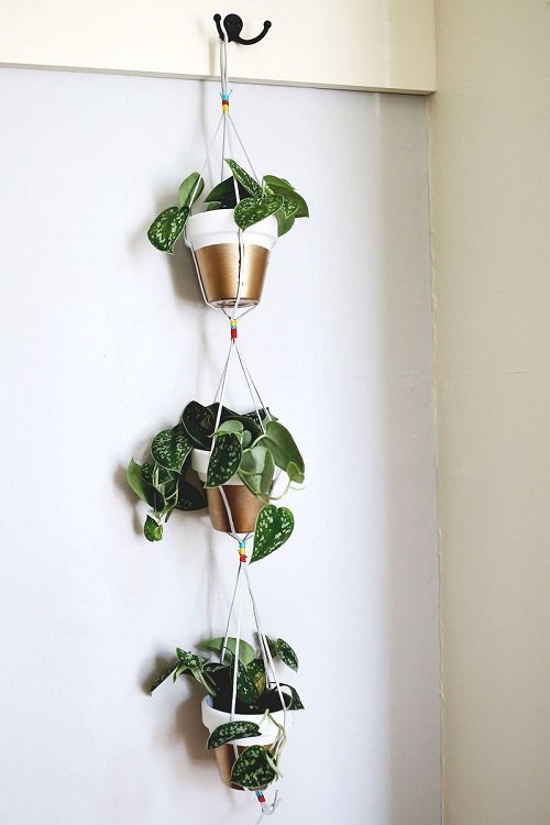 DIY Pothos Hanging Basket and Hanger 1