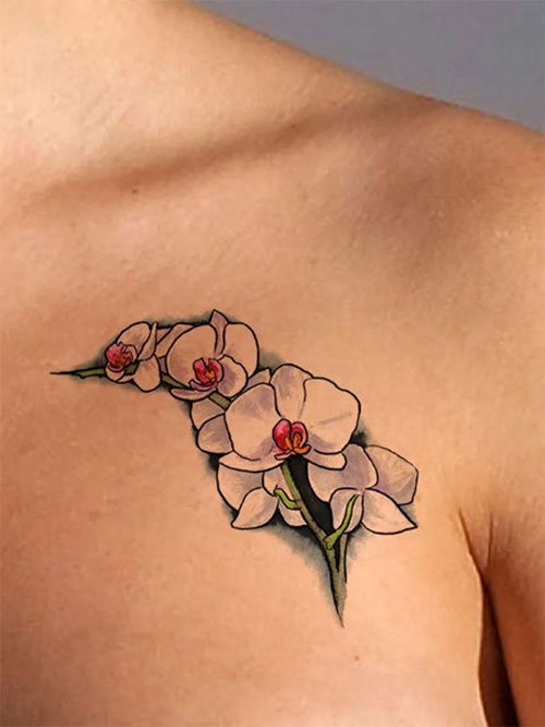 Orchid Chest Piece