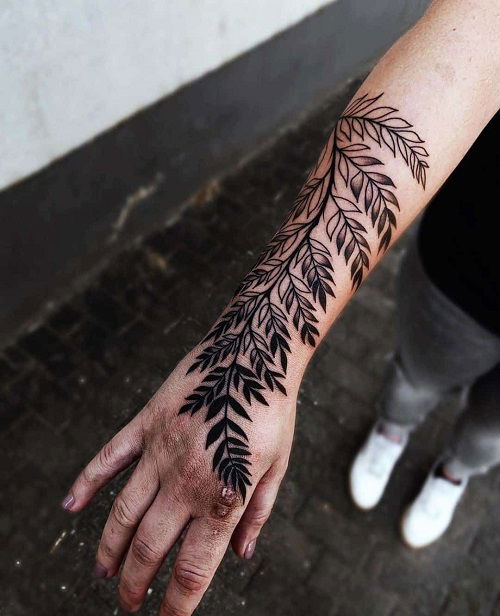 A Mix of Dark and Light tattoo