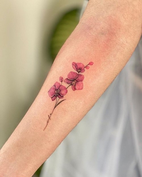 Orchid Tattoo 3