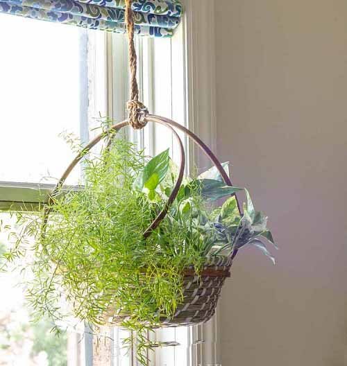 DIY Pothos Hanging Basket and Hanger 5