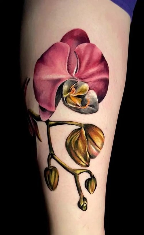 Orchid Tattoo 7
