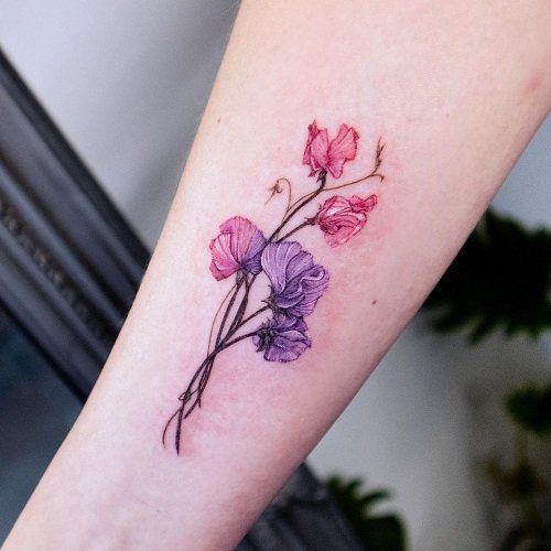 44 April Birth Flower Tattoo Meaning