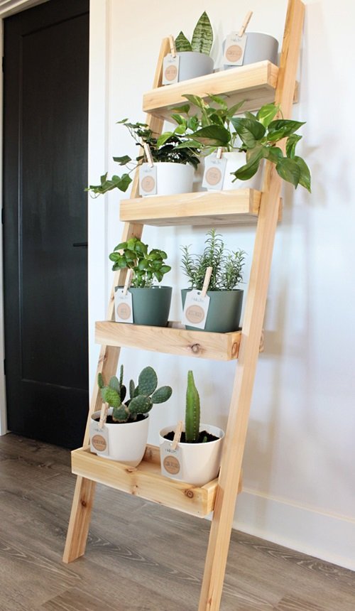 DIY Tiered Plant Stand 15