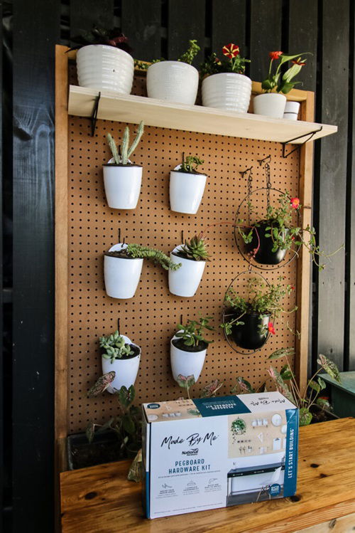 Customized Peg boards to grow more Plant