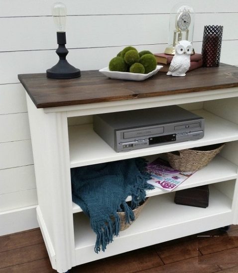 22 DIY Dresser As A TV Stand Ideas Balcony Garden Web   Repurposed Dresser TV Stand 478x550 