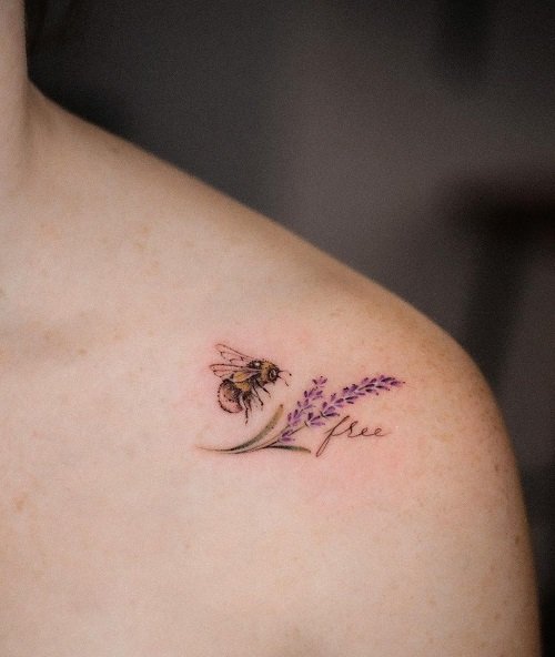 Bumble Bee Tattoo 1