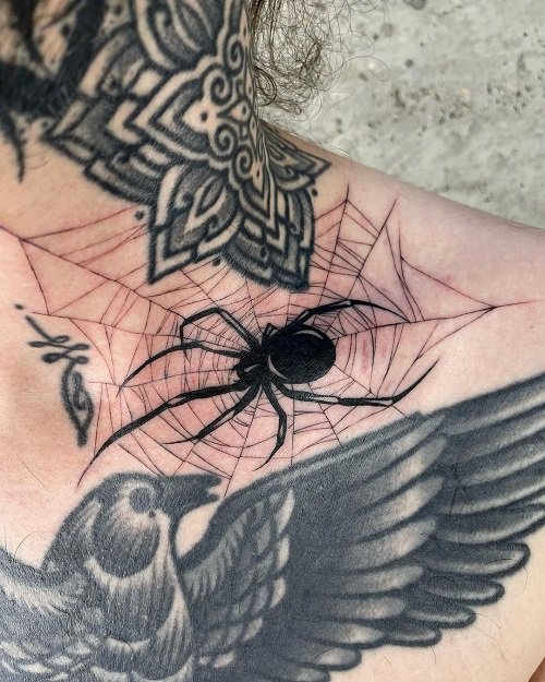 Spider Tattoo 11