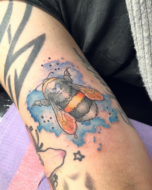 Bumble Bee Tattoo 11