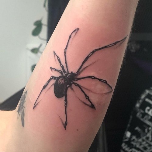 Spider Tattoo Idea Black Widow