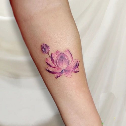 Small Flower Tattoo 15