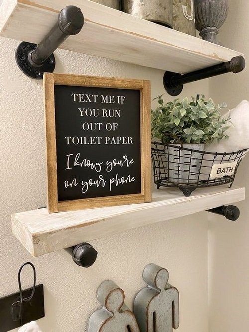 Funny Laundry Sign DIY