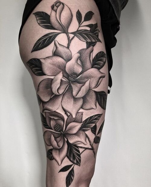 Magnolia Tattoo 19