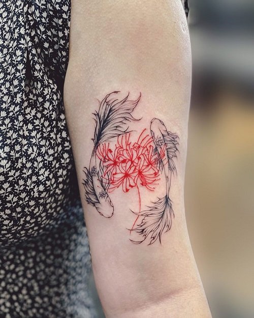 Small Tiger Lily Tattoo | TikTok