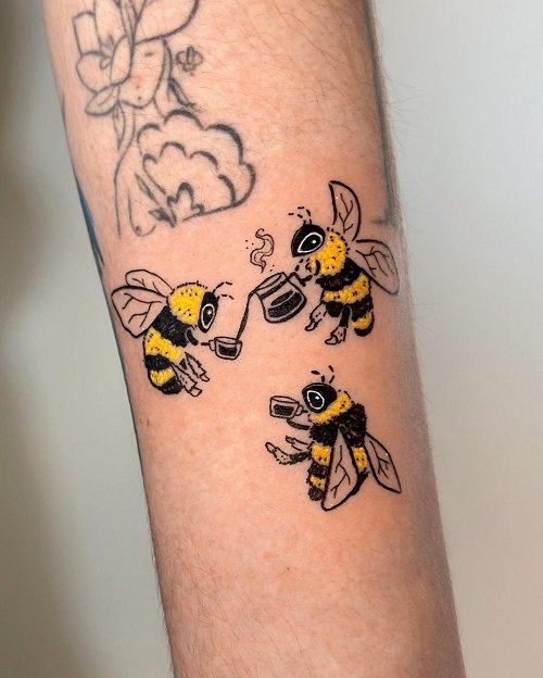 Bumble Bee Tattoo 25