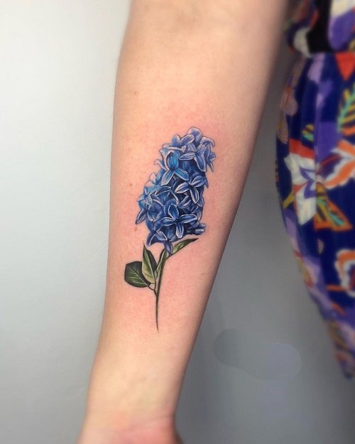 Small Flower Tattoo 25
