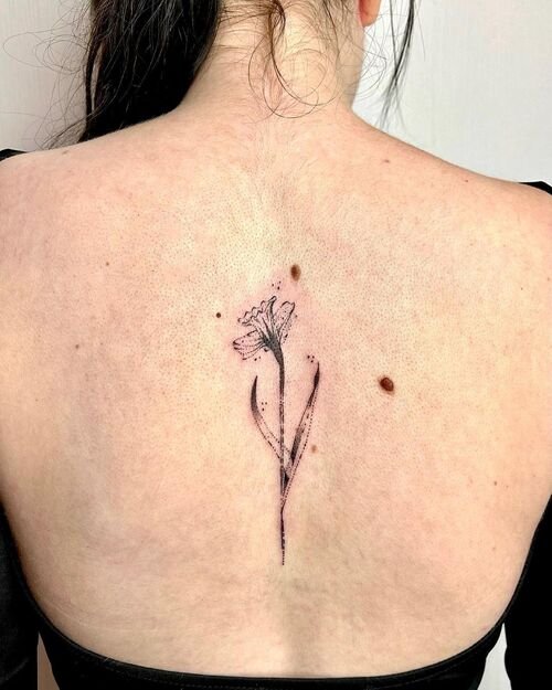 Narcissus Flower Tattoo 33