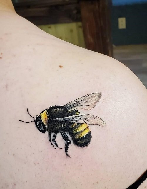 Bumble Bee Tattoo 33