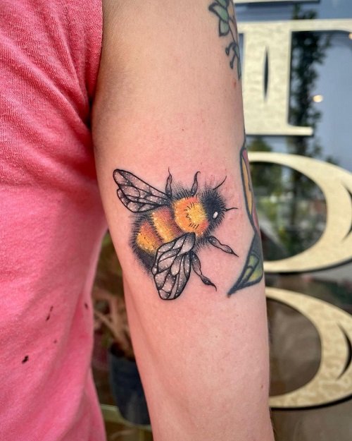Bumble Bee Tattoo 35
