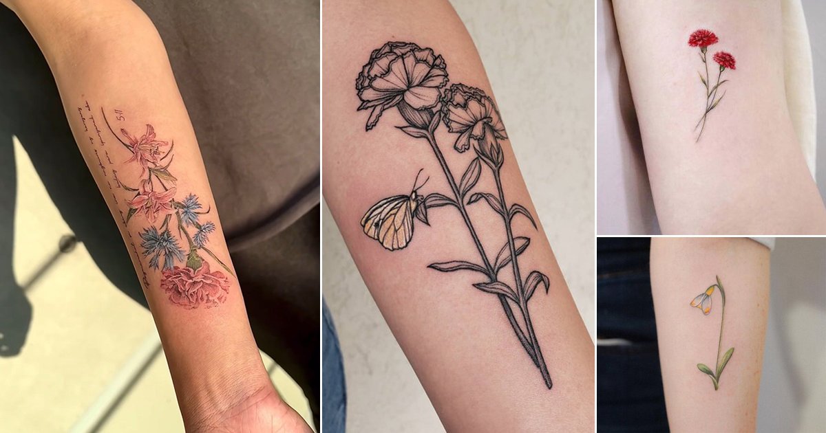 38 January Birth Flower Tattoo Meaning and Ideas