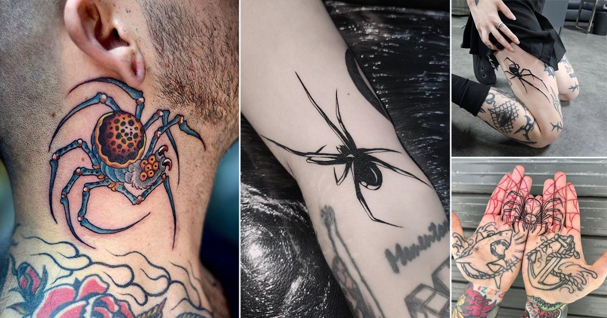 Silver Ant Tattoo - Blackwork Tarantula Spider tattooed by Jax | Facebook