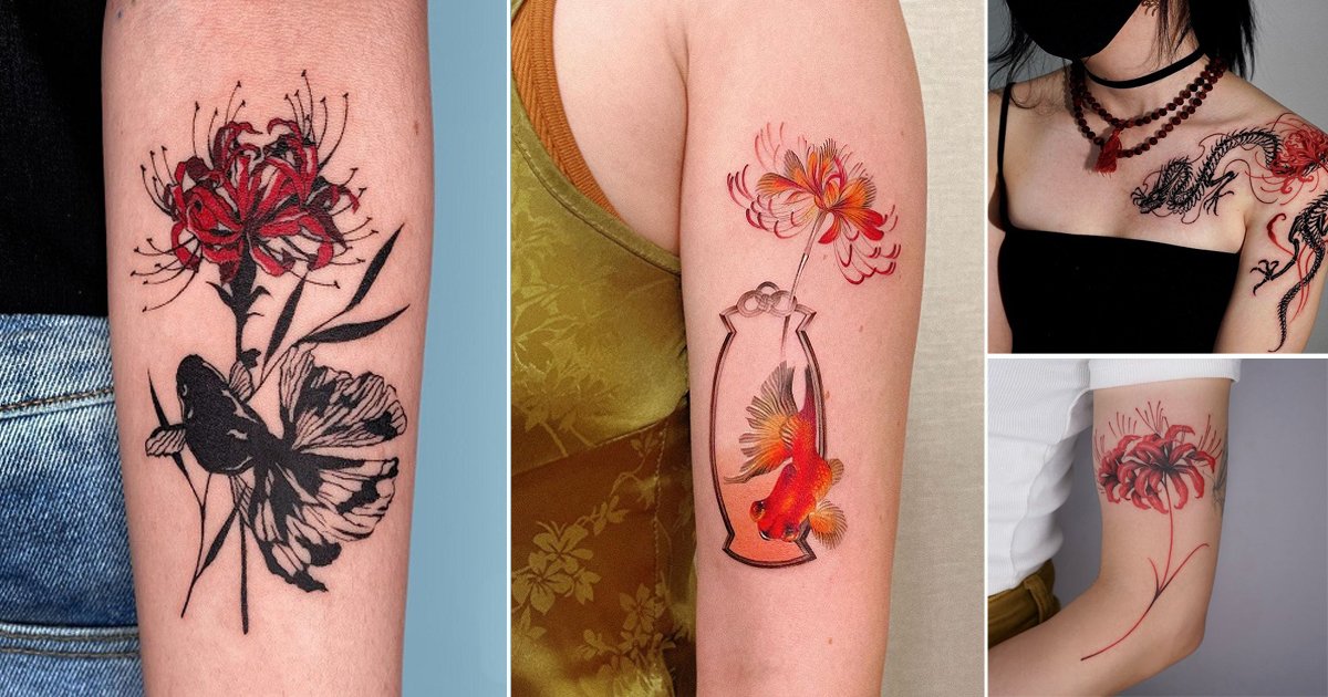 ArtStation - Waterlily and Gladiolus Tattoo