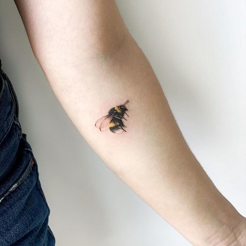 Bumble Bee Tattoo 5