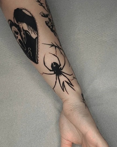 Spider Tattoo 5