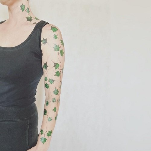 Poison Ivy Tattoo 5