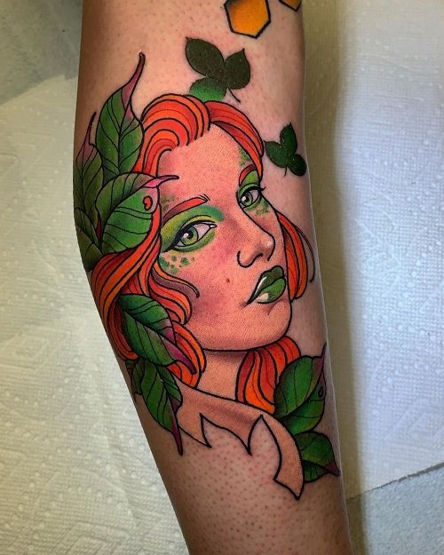 Poison Ivy Tattoo 7