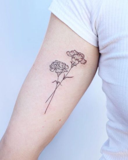 38 January Birth Flower Tattoo Meaning and Ideas | Balcony Garden Web