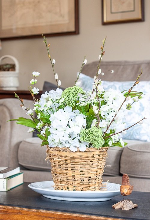 Cameo Cottage Designs: DIY Q-Tip Pussy Willow Branches For Centerpieces