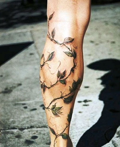 Poison Ivy Forearm Tattoo for Men